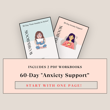 Ultimate Anti-Anxiety Digital Planner Bundle | 5-in-1 Mindfulness & Recovery Hyperlinked Toolkit | Compatible with GoodNotes, Noteshelf, Xodo & PDF
