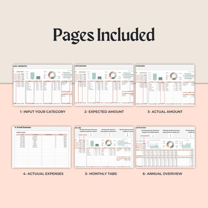 The Ultimate Monthly & Annual Budget Spreadsheet | Google Sheets + Canva Bonus