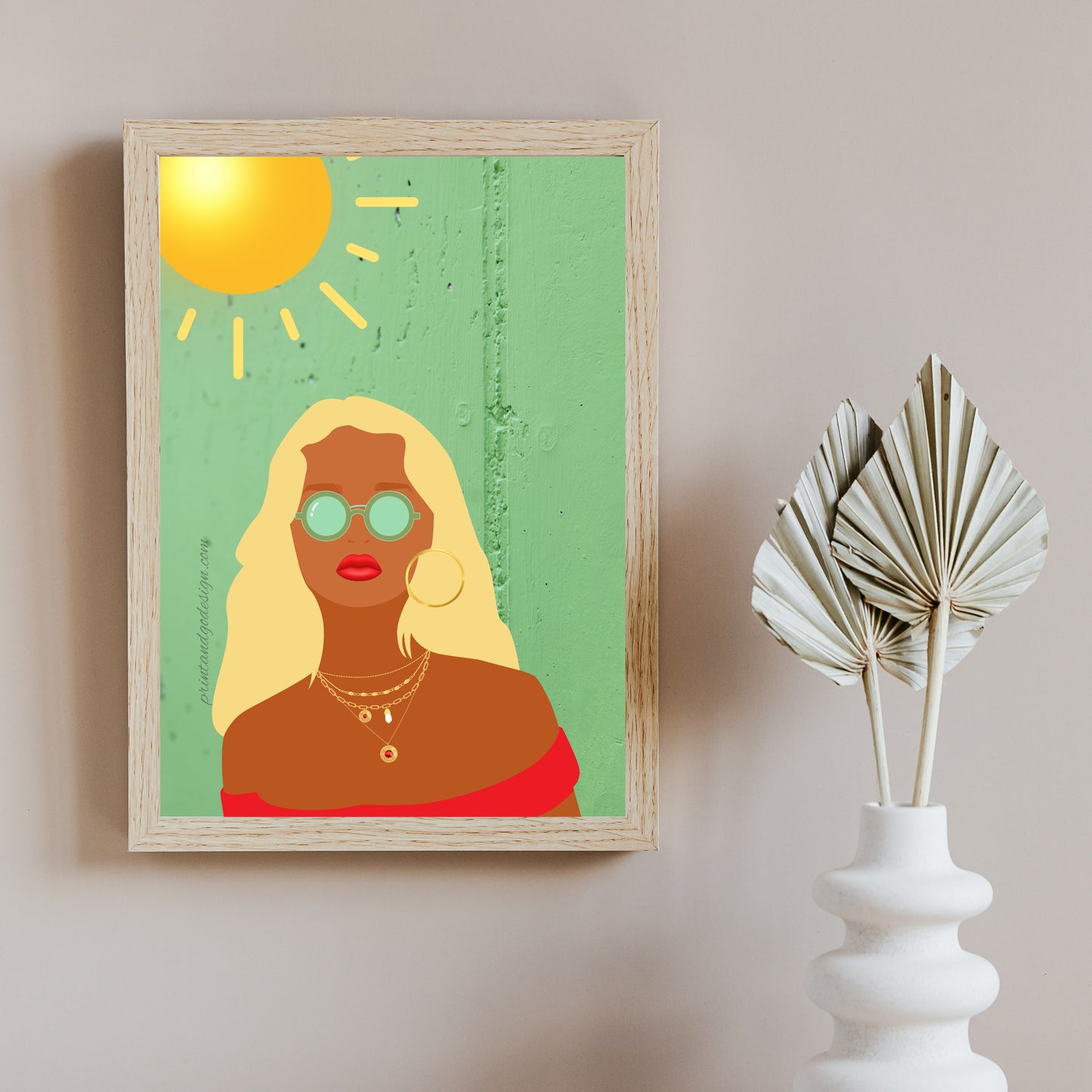 Bundle OF 3 | African American Woman Wall Art | Melanin Gallery Prints | Stylish Boho Decor