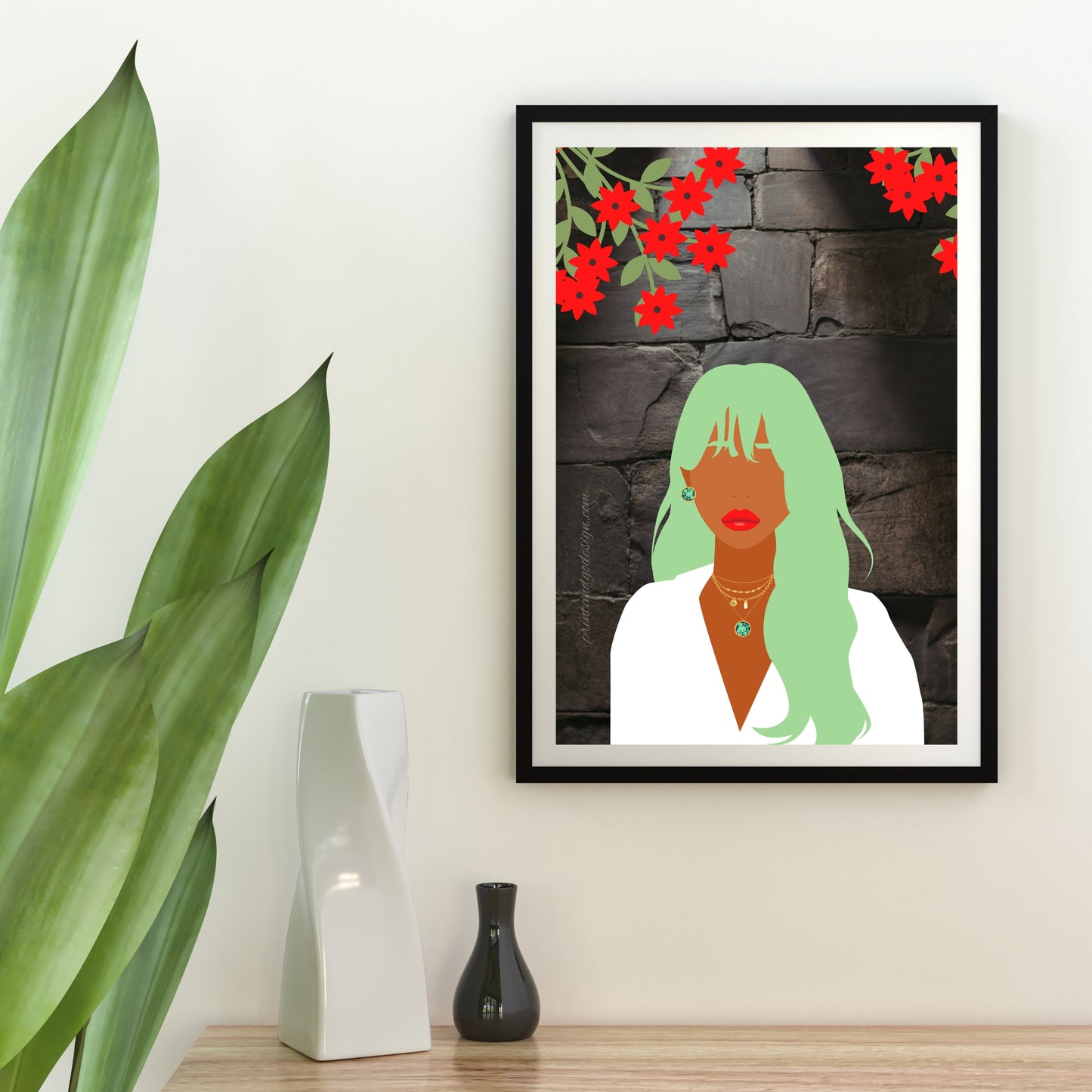 Bundle OF 3 | African American Woman Wall Art | Melanin Gallery Prints | Stylish Boho Decor