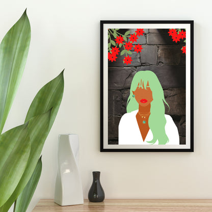 Bundle OF 3 | African American Woman Wall Art | Melanin Gallery Prints | Stylish Boho Decor