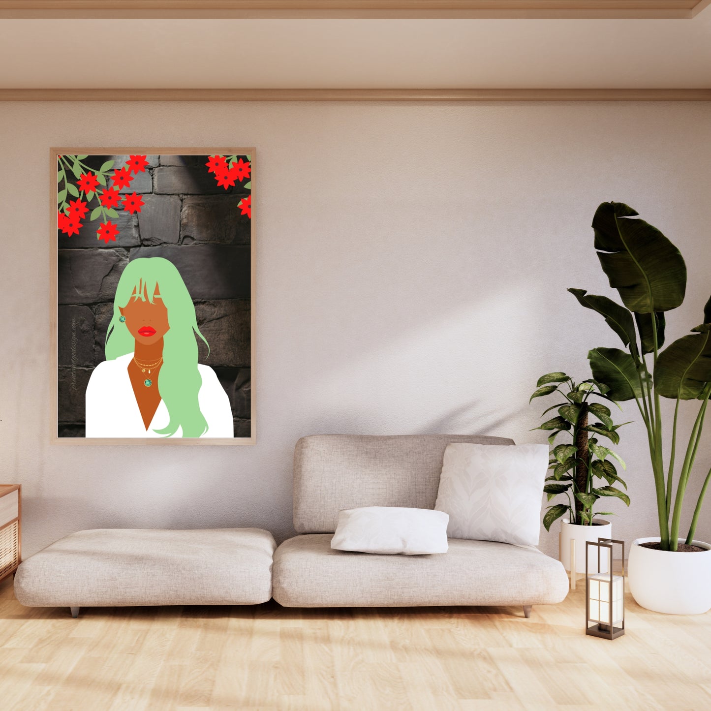 Bundle OF 3 | African American Woman Wall Art | Melanin Gallery Prints | Stylish Boho Decor