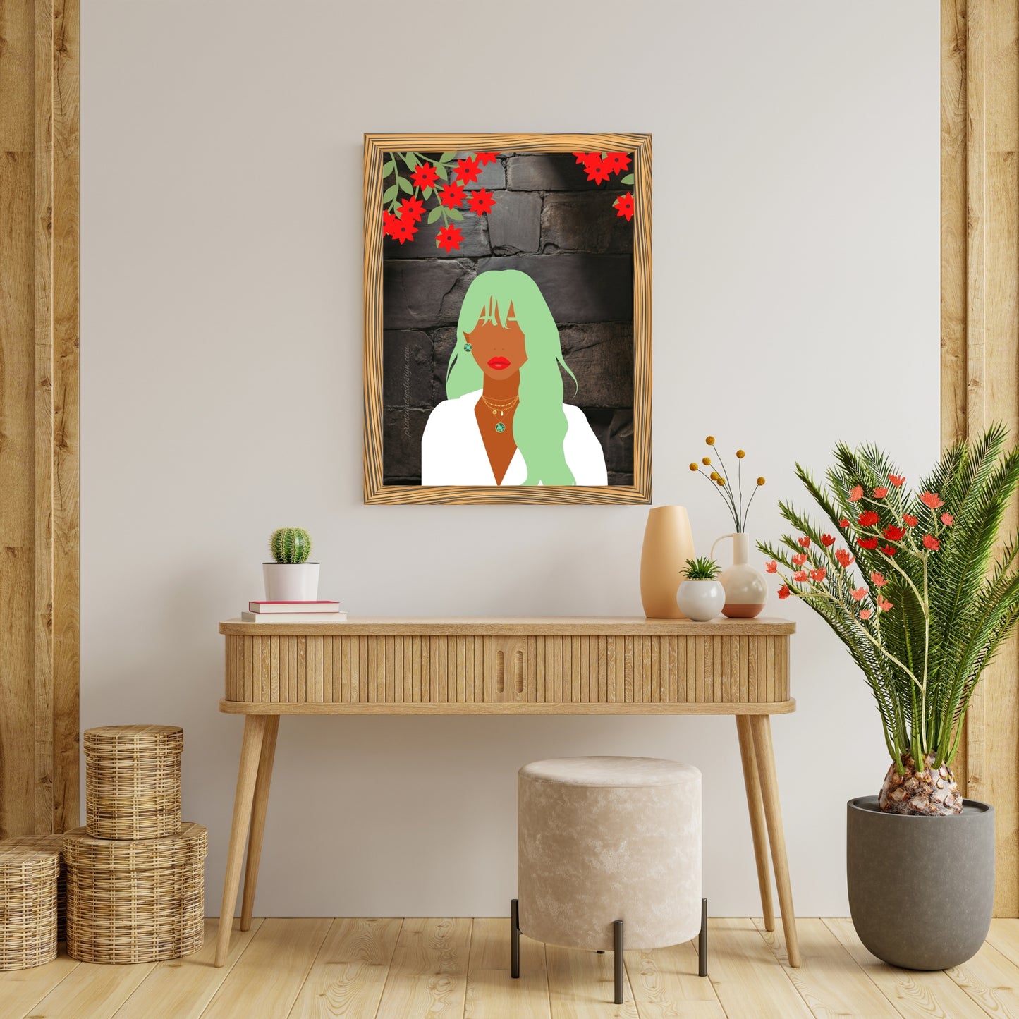 Bundle OF 3 | African American Woman Wall Art | Melanin Gallery Prints | Stylish Boho Decor