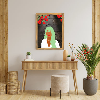 Bundle OF 3 | African American Woman Wall Art | Melanin Gallery Prints | Stylish Boho Decor