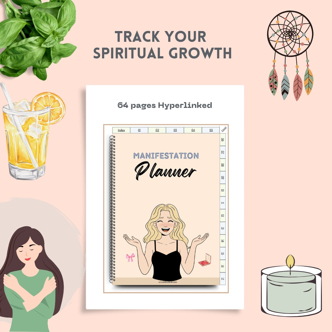 The Ultimate Manifestation & Dream Life Bundle: 369 Method Workbook & Hyperlinked Planners (Classic Edition)