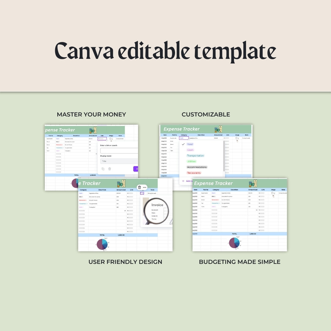 The Ultimate Monthly & Annual Budget Spreadsheet | Google Sheets + Canva Bonus