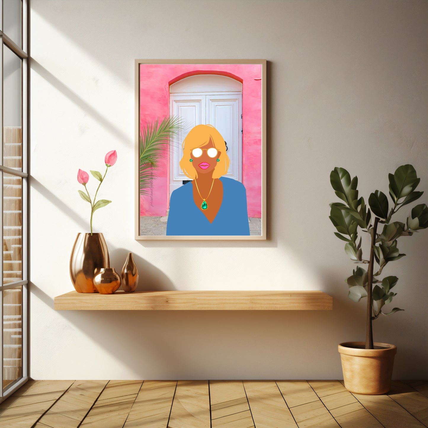 SET OF 3 | African American Fashion Wall Art | Melanin Illustration Prints | Chic Gallery Decor