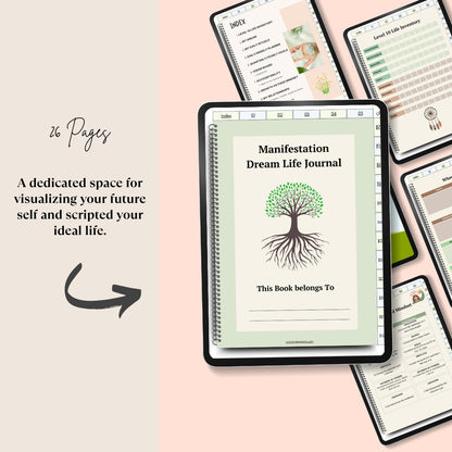 The Ultimate Manifestation & Dream Life Bundle: 369 Method Workbook & Hyperlinked Planners (Classic Edition)